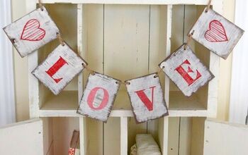 Spread the Love Wood Garland