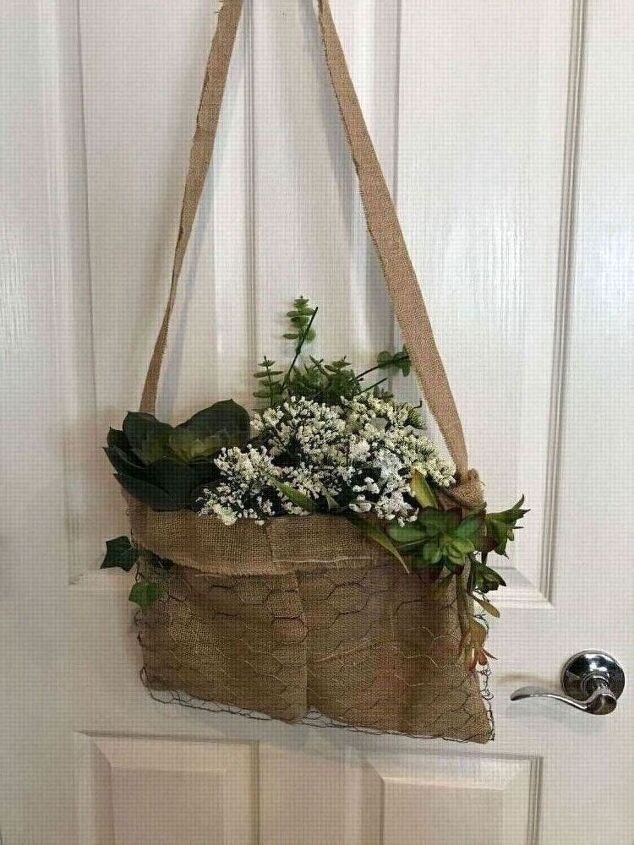 chickenwire garden purse