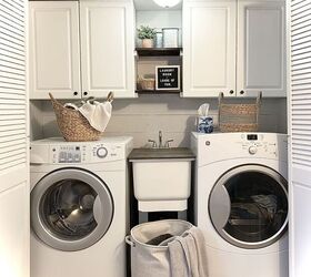 $0 Shiplap and a Laundry Room Makeover | Hometalk
