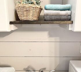 $0 Shiplap and a Laundry Room Makeover
