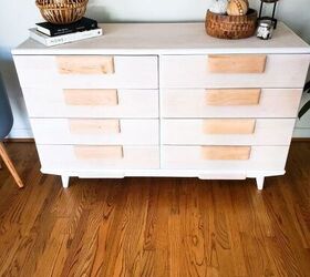 update your dresser by white washing