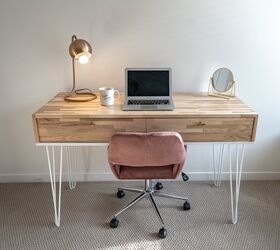 15 beautiful diy furniture ideas to try if you re tired of ikea, Make a beautiful desk from scratch