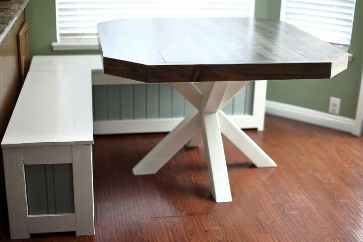 15 hermosas ideas de muebles de bricolaje para probar si ests cansado de ikea, Mesa de comedor