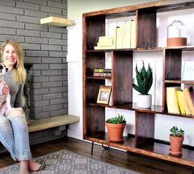 15 beautiful diy furniture ideas to try if you re tired of ikea, Create a mid century modern bookshelf