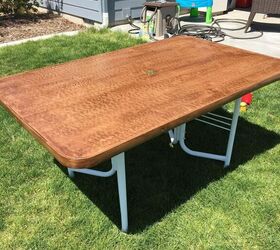 Turn a Glass Top Table Into a Wood Top Like Magic!