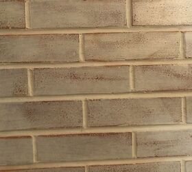adding character to a family family room brick wall