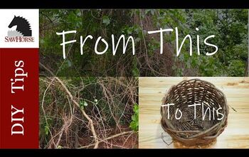 DIY Basketweaving- How to Make a Round Basket From Wild Vines