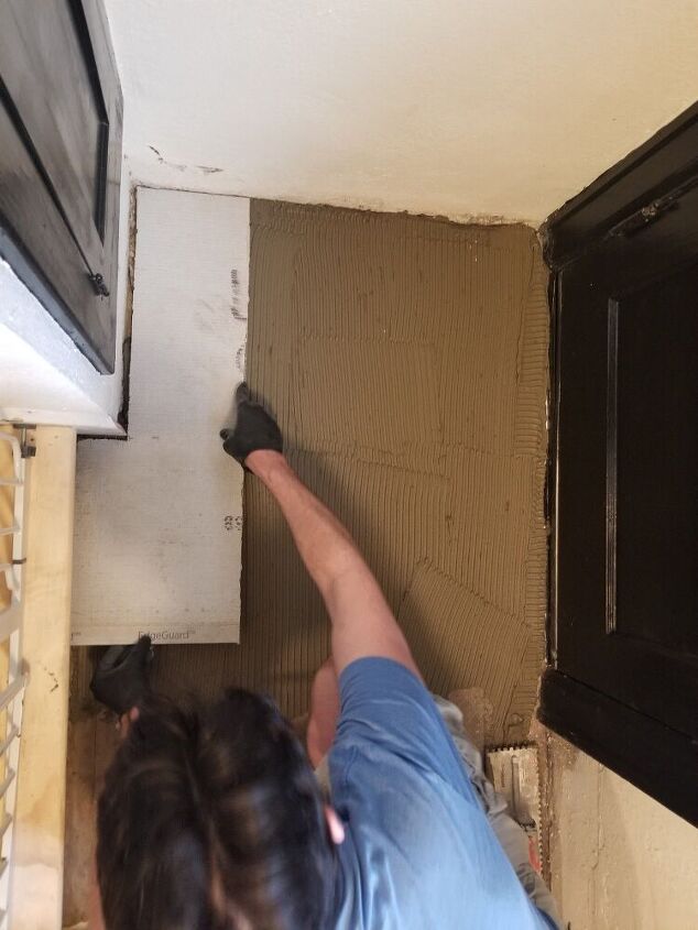 diy vintage inspired hex tile floor part 1