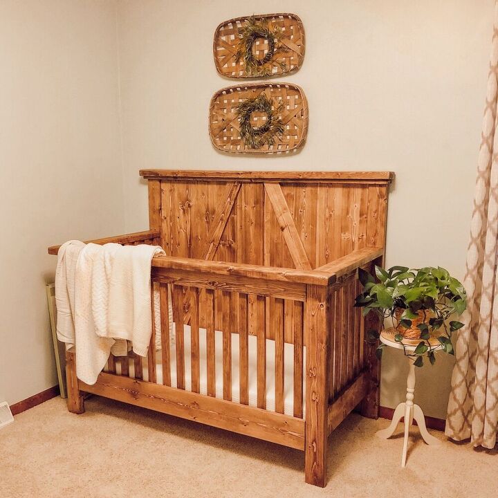Handmade Real Wood Cribs Handmade Wood Crib Clearance