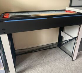 game table revamp with chalk paint