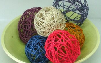 Bolas de lana decorativas - Cómo hacerlas