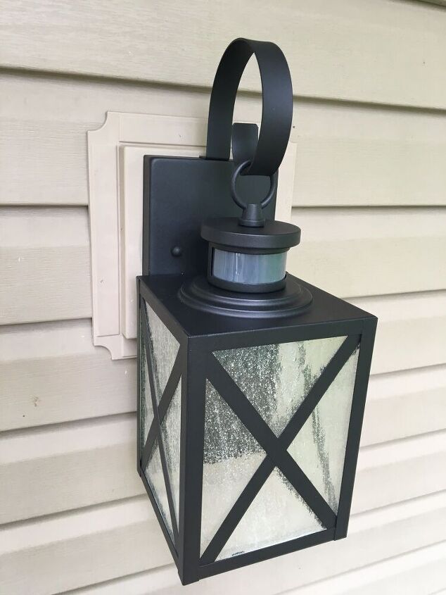 updating lights for an outdoor space