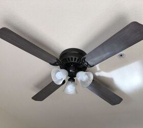 18 ways to fake high end farmhouse looks, Update Your Ceiling Fan