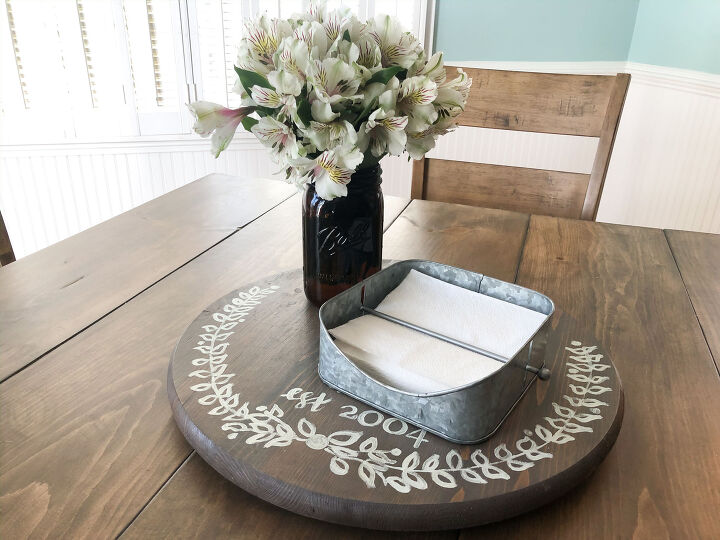 18 ways to fake high end farmhouse looks, Hostess Approved Lazy Susan