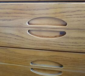 how to fill recessed drawer pulls