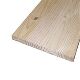 2 boards: 12-in x 3-ft Smooth Natural Spruce Wood Wall Panel (front an