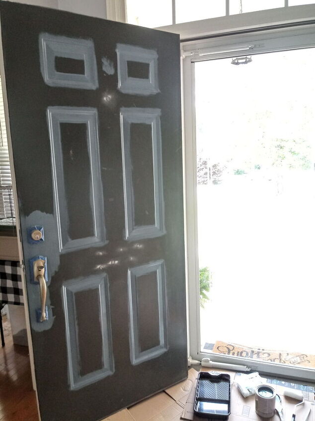 how to paint your front door
