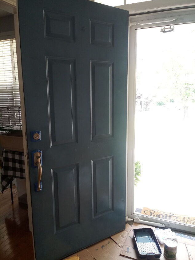 cmo pintar la puerta de entrada