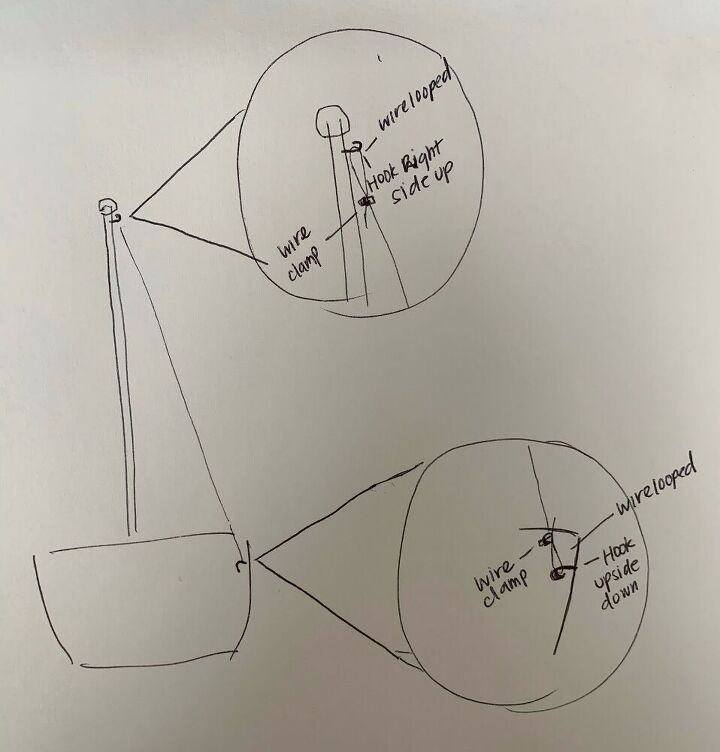 diy wine barrel market light posts