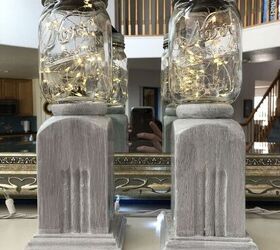 how to update thrift store candle holders