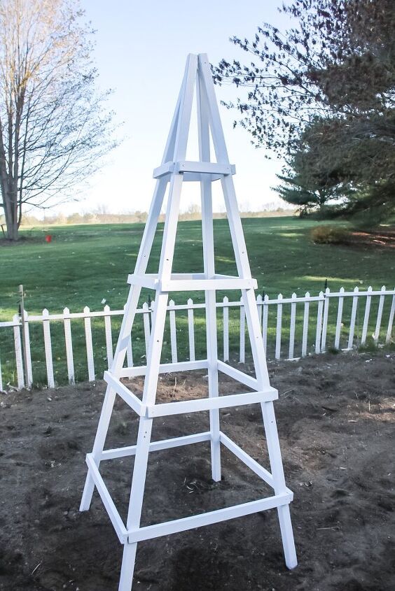 diy garden obelisk
