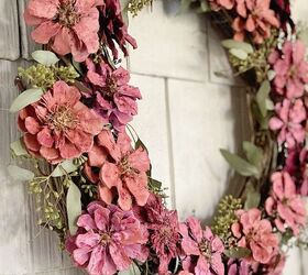 how to make a spring wreath