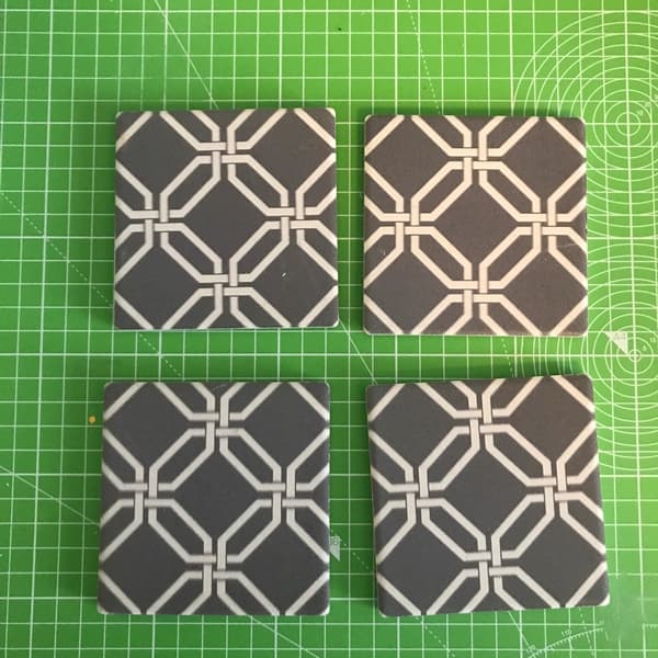 easy dollar store coasters makeover