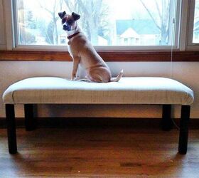 Diy dog window outlet bench