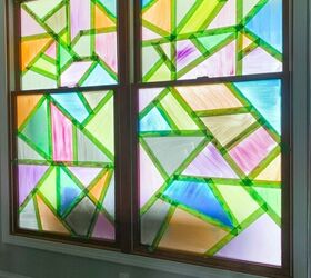 How To Make Faux Stained Glass Window Art Diy Hometalk