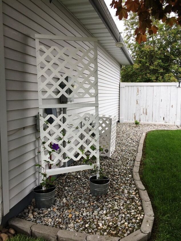 Build a Privacy Screen for Your Utility Boxes | Hometalk