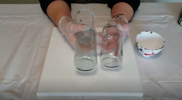 upcycle old jars with this acrylic pour candle project, Clean the Jars
