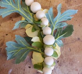 wooden bead wreath for under 5