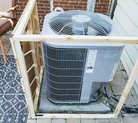 air conditioner chevron cover
