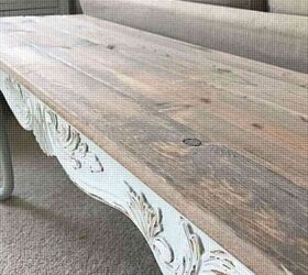 up cycled sofa table