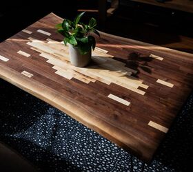 16 breathtaking projects that ll inspire you to pick up a power tool, Bring a coffee table to life with pixelated live edges