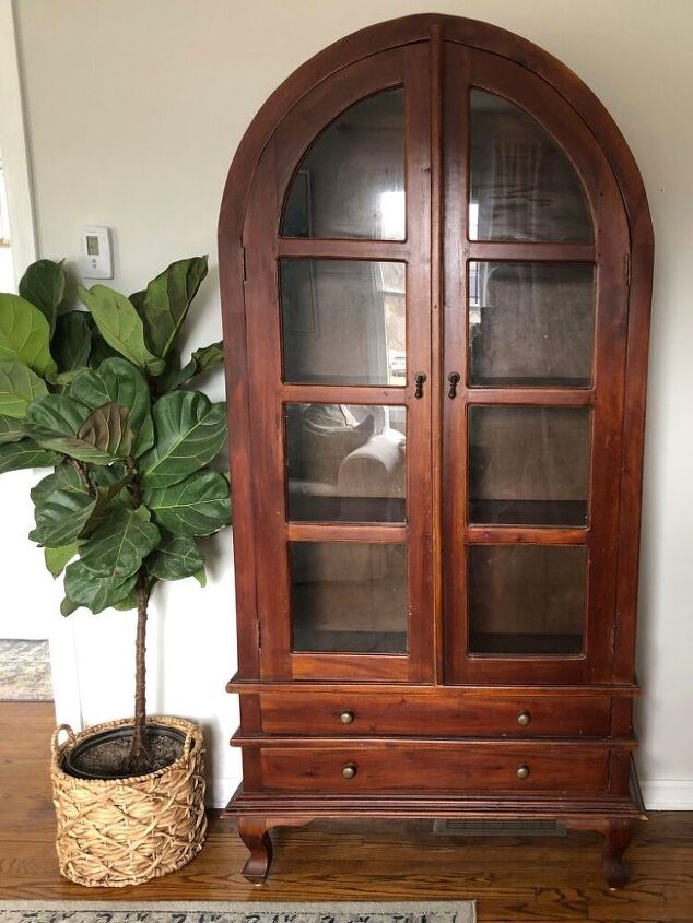 refinishing the arch hutch