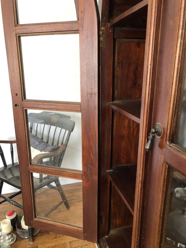 refinishing the arch hutch