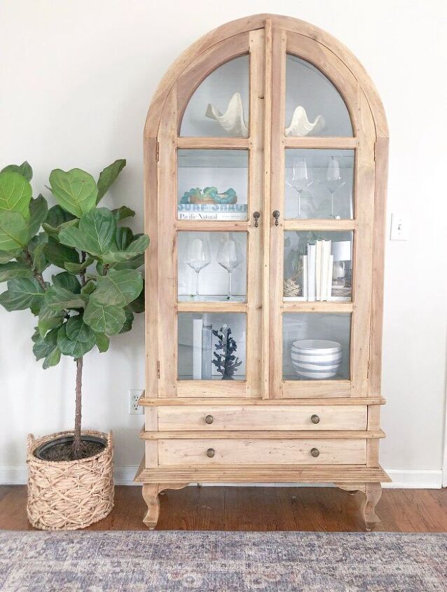 refinishing the arch hutch