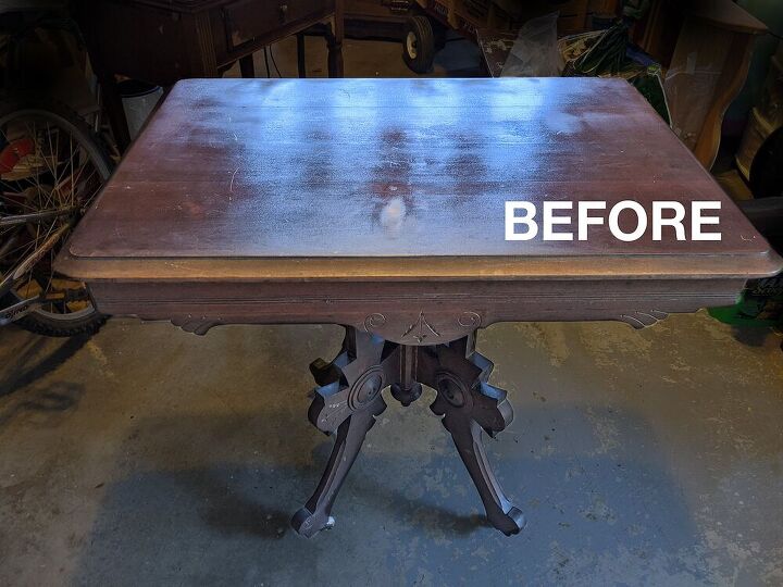 vintage table make over