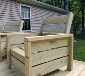 Backrest Instructions for DIY Wood Deck Chairs