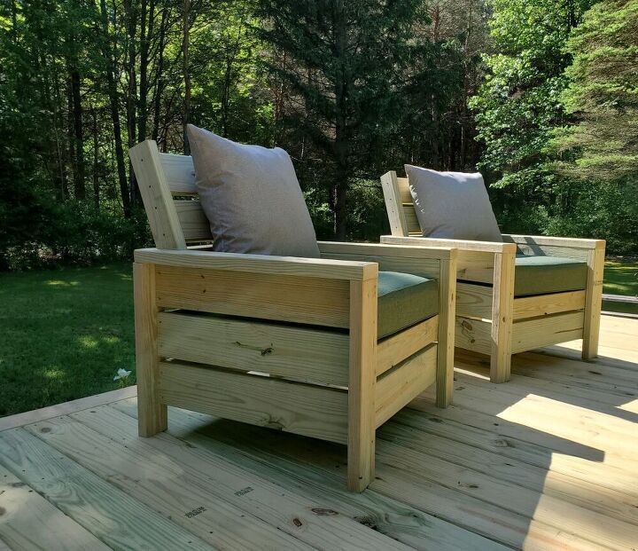 backrest instructions for diy wood deck chairs