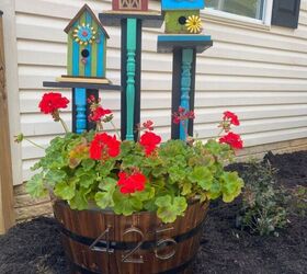 How to Make a Whiskey Barrel Planter