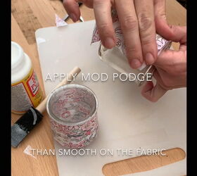 How to Label Glass Using Mod Podge - Courtney's Sweets