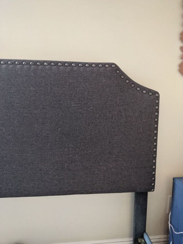 painting an upholstered bed