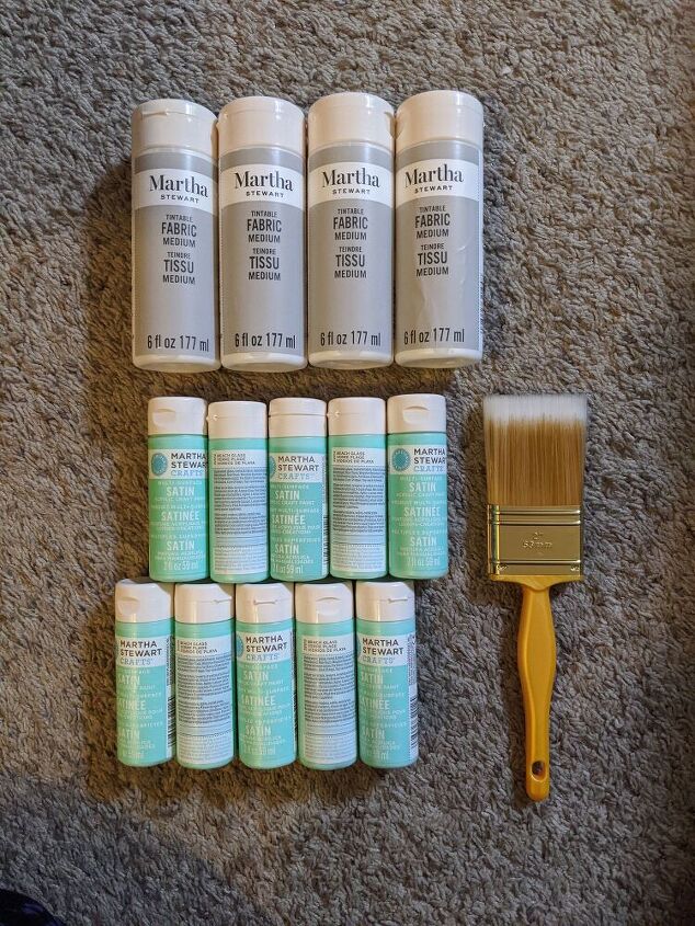 painting an upholstered bed