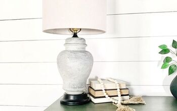 DIY Textured Lamp