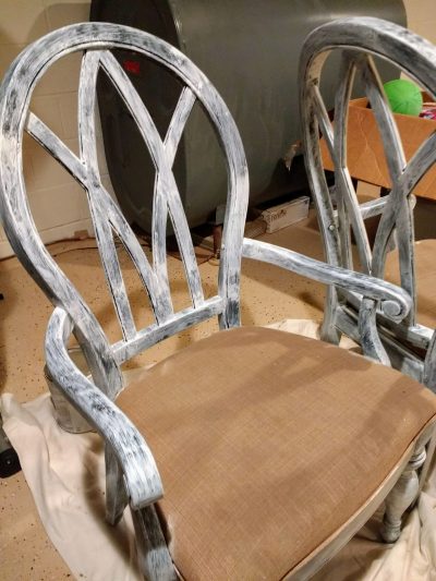 cadeiras de tecido de pintura reforma de cadeira de beira de estrada