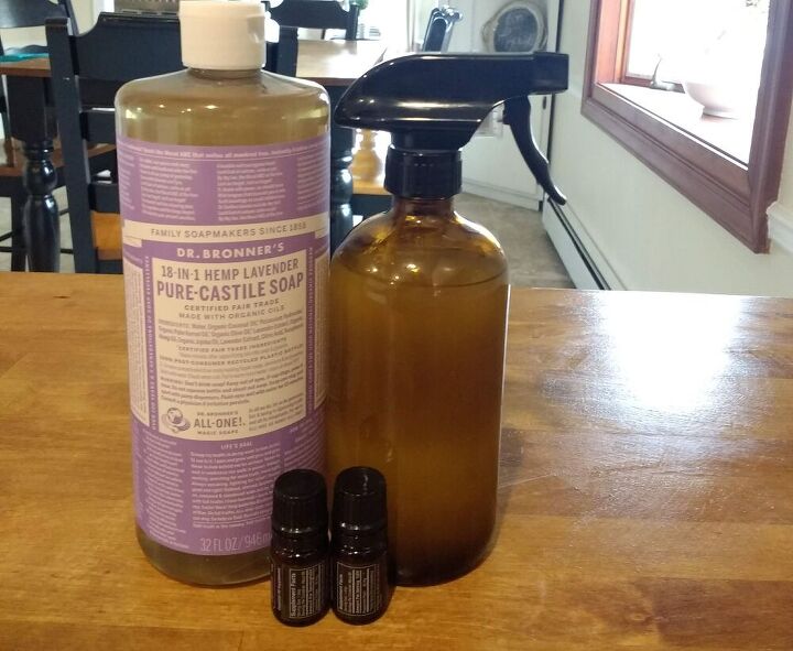 diy natural all purpose cleaner with lavender and peppermint