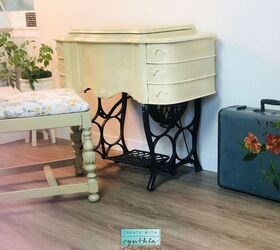 ideas for an old sewing cabinet