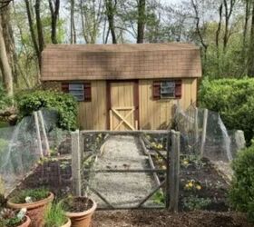 garden shed makeover, Fix any spots that are rotting